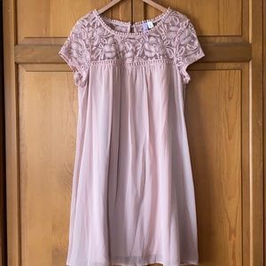 Pink Lace BabyDoll Dress